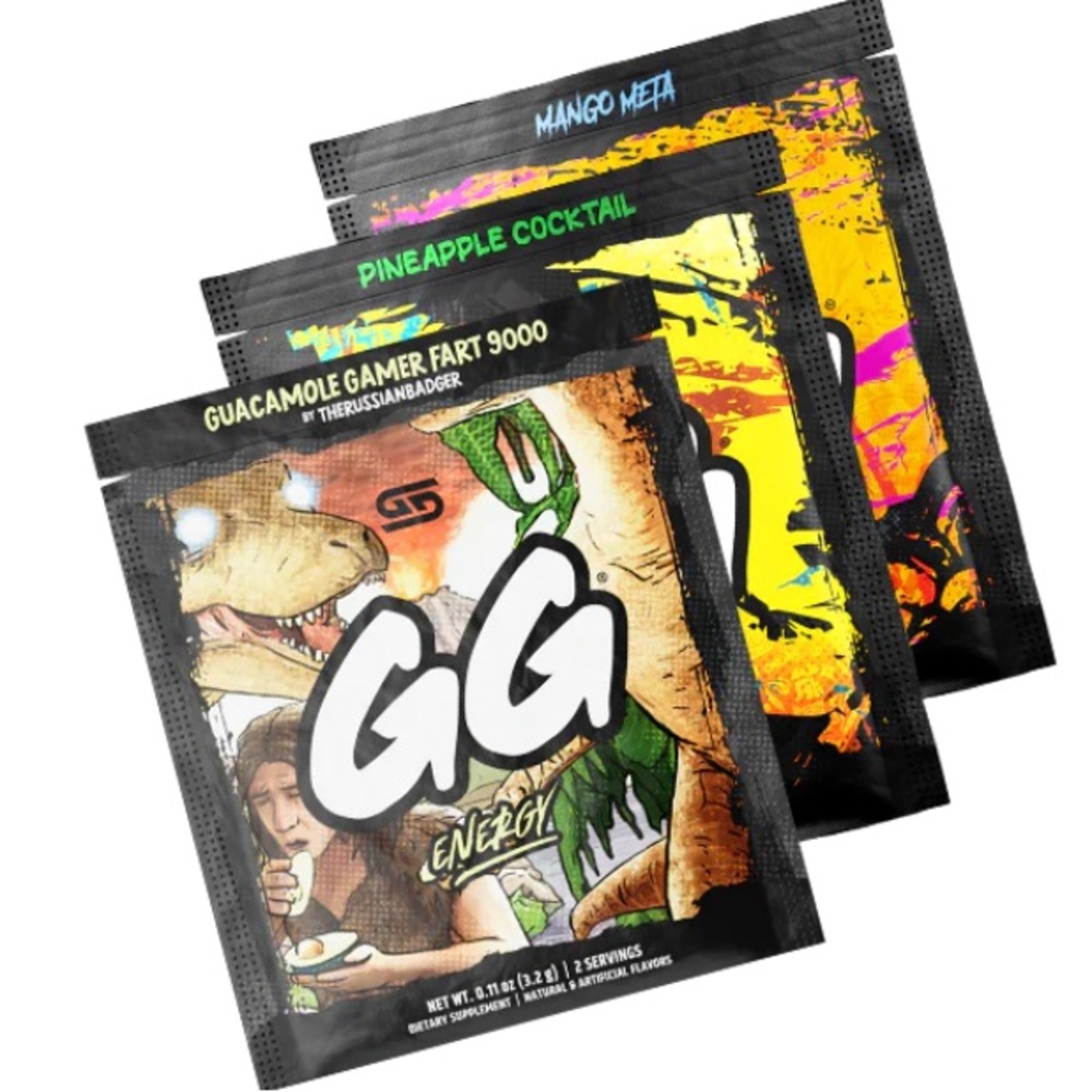 Gamer Supps Energy & Nutrition for Gamers Sample Pack